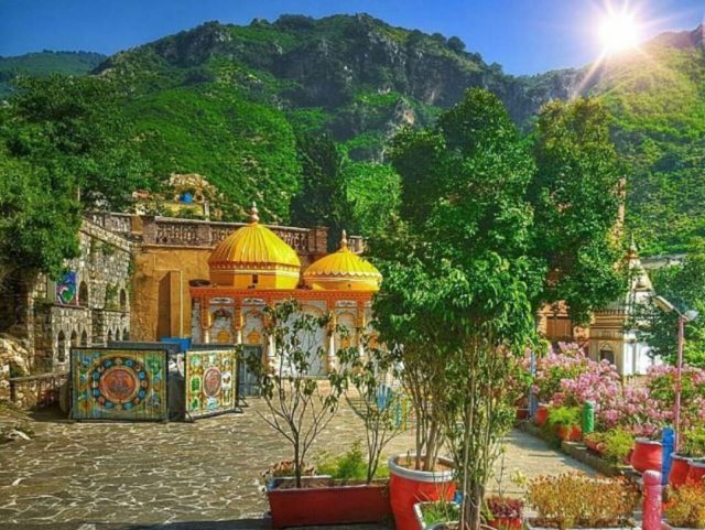 While the physical structure of the beautiful temple still existsPakistan Government removed Murtis of Lord Rama from temple's Garbhagrha and banned any Hindu worship inside the temple.It has been converted into a tourist spot! https://www.arabnews.pk/node/1701341/pakistan