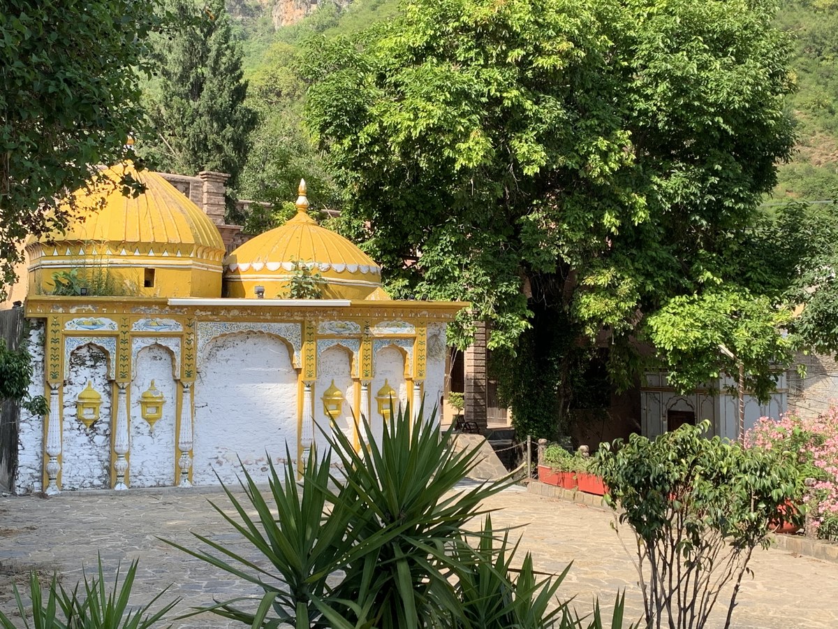 While the physical structure of the beautiful temple still existsPakistan Government removed Murtis of Lord Rama from temple's Garbhagrha and banned any Hindu worship inside the temple.It has been converted into a tourist spot! https://www.arabnews.pk/node/1701341/pakistan