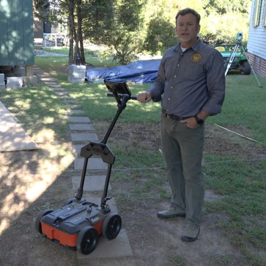 Check out the latest video in the #DigDeeper series! In this episode, David M. Givens, Director of Archaeology at Jamestown Rediscovery, provides information on how Ground Penetrating Radar can be useful in archaeology. #YouTube: bit.ly/3iBdsrB (📹: JR Staff) #GPR