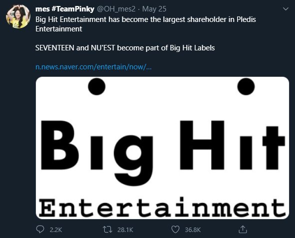 Pledis confirmed  #Seventeen  's comeback with  #Henggarae   on May 28, 3 days after the confirmation of Bighit becoming their major shareholder. ++