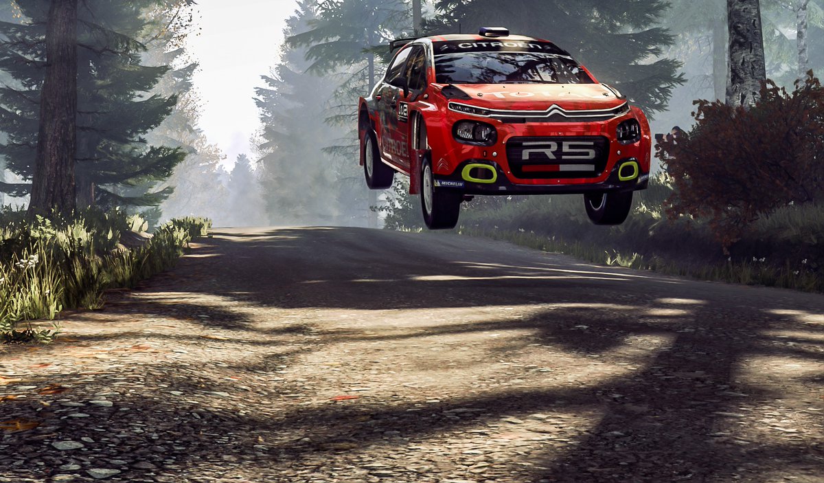 CitroenRacing's tweet photo. 🔜Round 2 of #PlayWithC3R5 on @dirtgame will take place in Finland!🇫🇮 On the menu: drive your virtual @Citroen #C3R5 on the wide & smooth gravel roads, featuring blind crests & big jumps🎮 Rally starts on July 10th! 📄Roadbook is now available for recce: https://t.co/Jlwxoc3NTQ https://t.co/3bqlFzl2hX