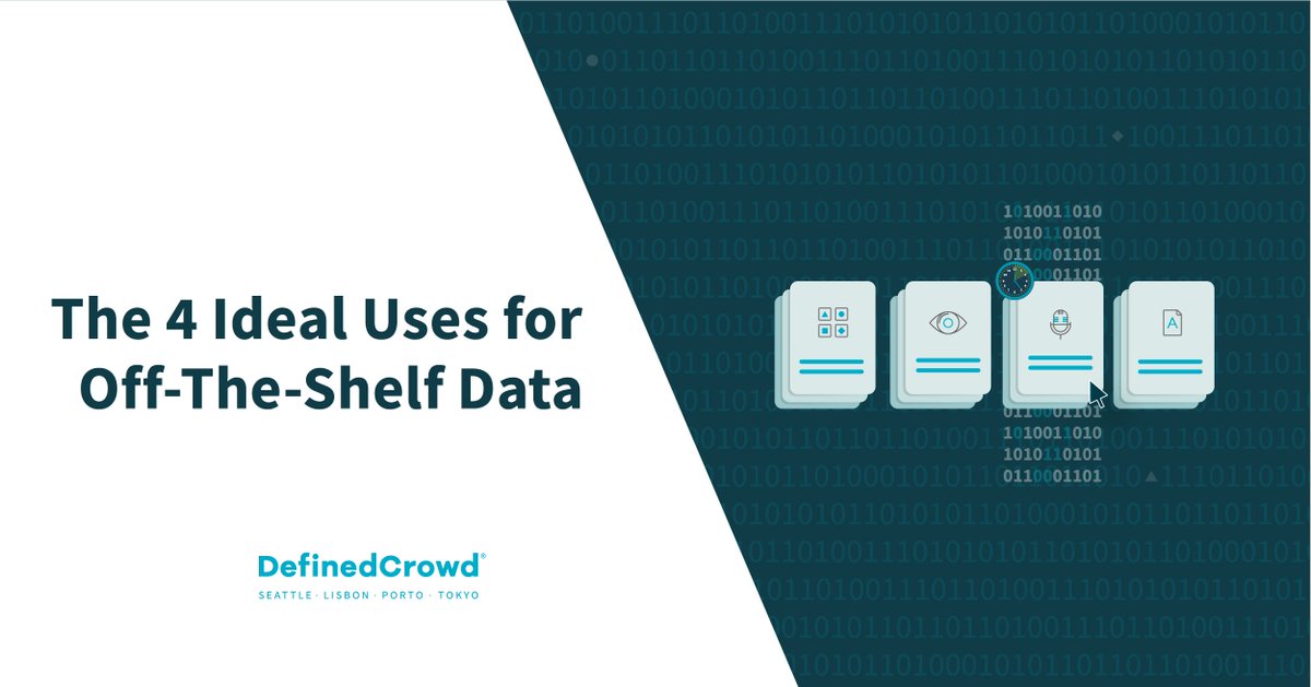 Definedai's tweet photo. We all know the value of custom #data in training an #AI model, but when could off-the-shelf data be used as a viable alternative? π€
Read this blog to find out βΆοΈ https://t.co/yHHRKSqBwq
#DefinedData #ArtificialIntelligence #MachineLearning https://t.co/gPH1KRrCAQ