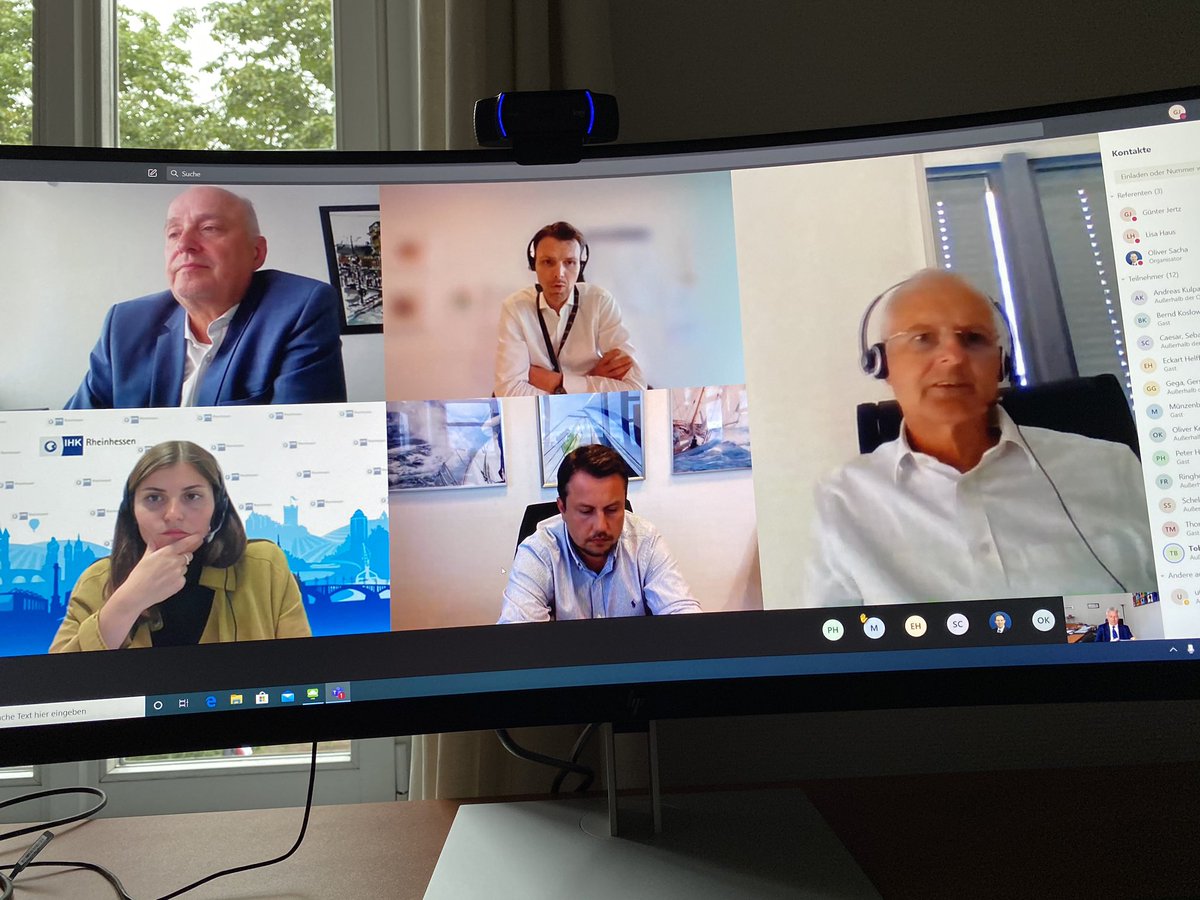 Digitalausschuss der IHK für Rheinhessen tagt - selbstverständlich digital! <a href="/wirrhessen/">Wir-in-Rheinhessen</a>
