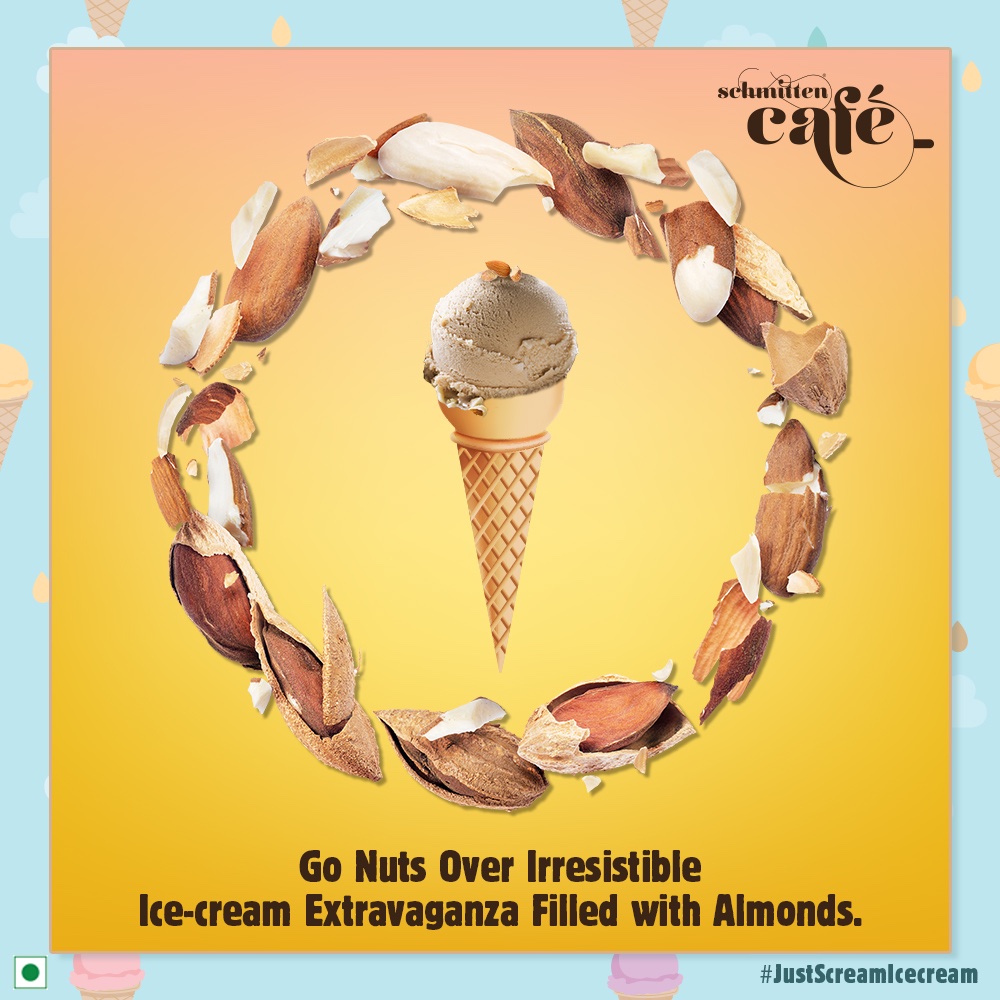SchmittenW's tweet photo. Enjoy our ultimate Ice-cream wonder dressed up with wholesome almonds. It's as tasty as healthy.
Happy Almond Day! 
#schmittenchocolates #hoppitschocolates #schmittencafé #schmittenchocolateworld #july #icecreammonth #icecream #almondday https://t.co/YdyGomvWv8
