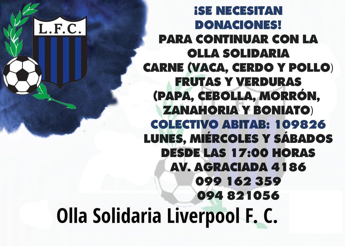 AgrupacionLfc's tweet photo. Ingredientes que precisamos todo es bienvenido muchas gracias 💪💪💪 https://t.co/vj9Z68Ddrb