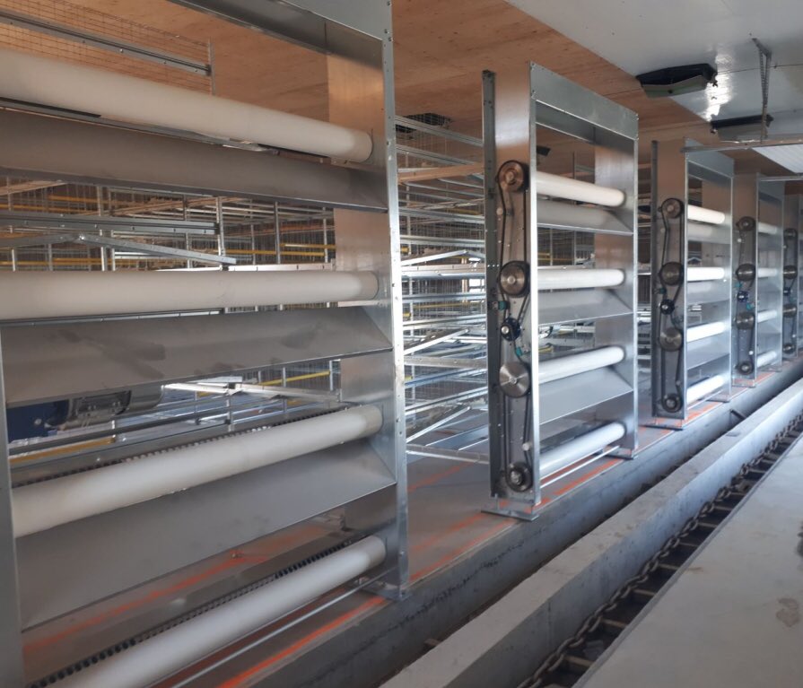Where are we Wednesday: Alvinston, ON installing a Tecno Plus 94 enriched system #ontag #tecnopoultry