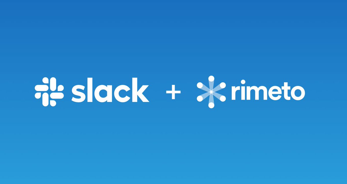 We're excited to announce that <a href="/SlackHQ/">Slackbot</a> acquired Rimeto. More here: rimeto.com/announcement