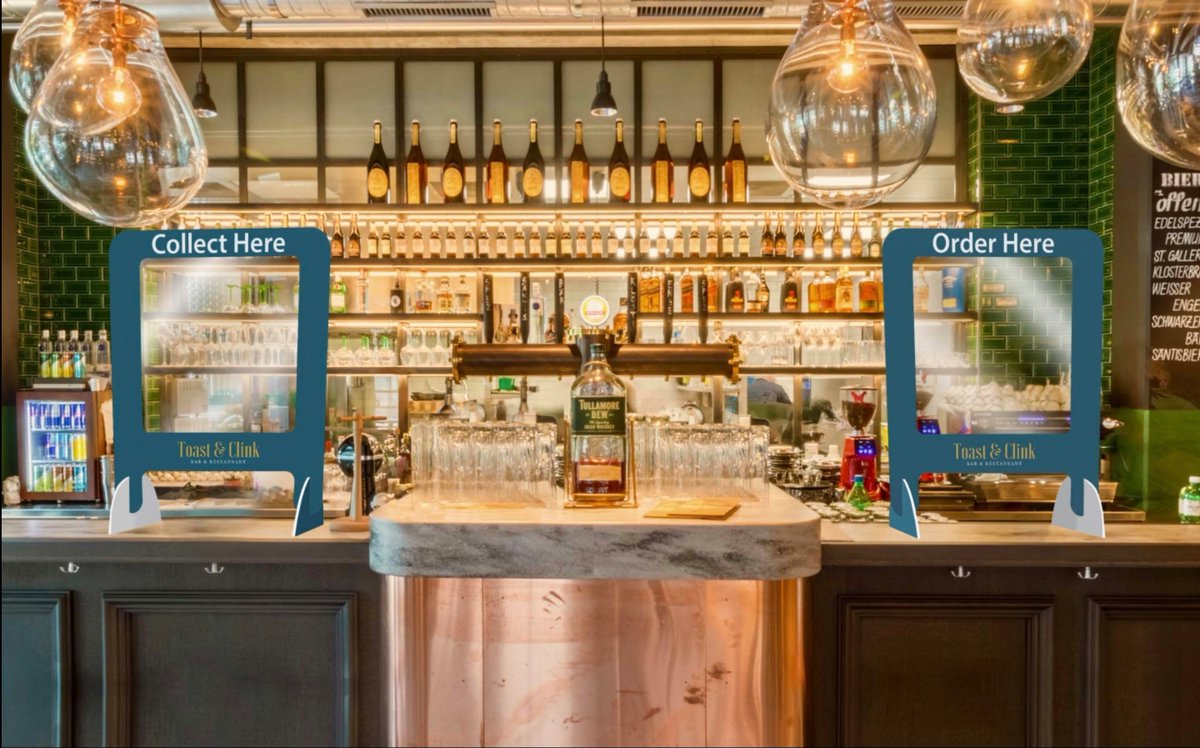 RedheadGraphic's tweet photo. Keep your staff and customers safe - Made from corrugated plastic with a clear perspex screen, our Countertop Sneeze Guards are lightweight and robust, allowing transactions to take place in the safest and most responsible way. Free artwork (now includes https://t.co/p3R1VXTv7q https://t.co/A625tATdZ9