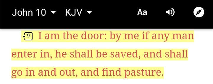 There is only one door. The Door’s name is Jesus ChristHelping the poor is good, but it doesn’t save. Attempting to keep the Ten Commandments is awesome, but it’s not the door. Being religious is good but it won’t get you saved. Salvation is in Jesus Christ only!