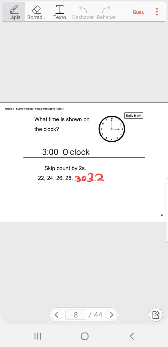 Mrs_Baret's tweet photo. First graders @BelVirtual  practicing skills with their independent math worksheets! They've also learned how to submitted through @CanvasLMS. Many thanks, @AsmahanJackson !  #VirtualBelAirSummer2020 #WorldClassEls @PWCSNews https://t.co/aCCkLSbSNL