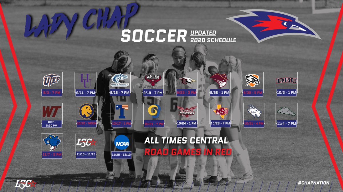 ⚽️ WSOC | <a href="/LCUSoccer/">Lady Chaps Soccer</a> announces changes to the 2020 schedule. 

📰 READ MORE👇
bit.ly/31YOrRw