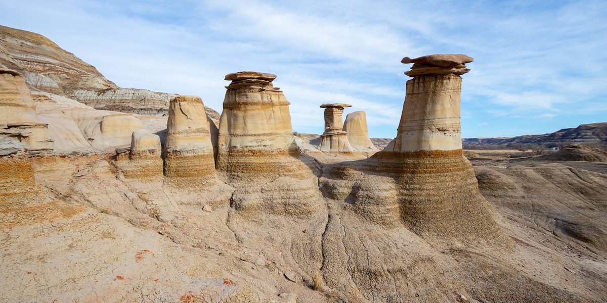 Île de Drum // Hoodoos Drumheller au Canada