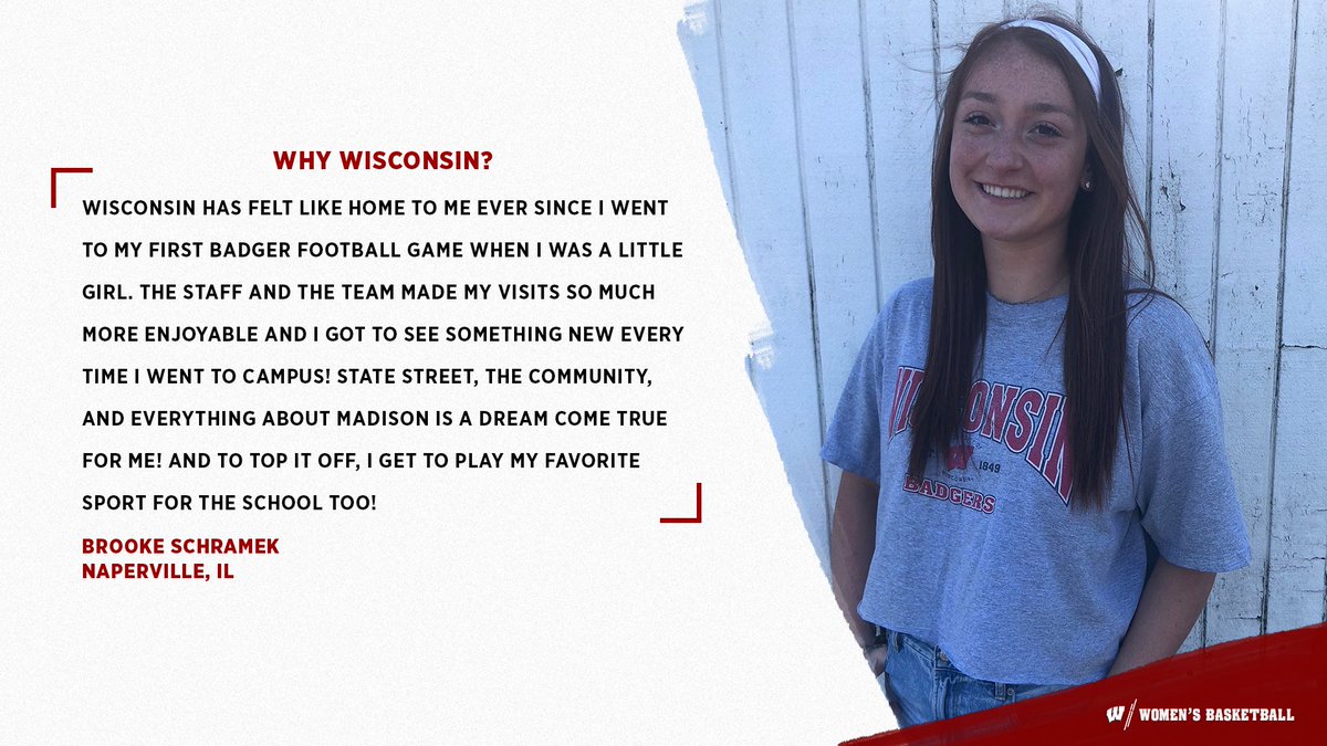 𝙒𝙝𝙮 𝙒𝙞𝙨𝙘𝙤𝙣𝙨𝙞𝙣? For <a href="/bschramek3/">Brooke</a>, it feels like home. 🏡♥️ #OnWisconsin