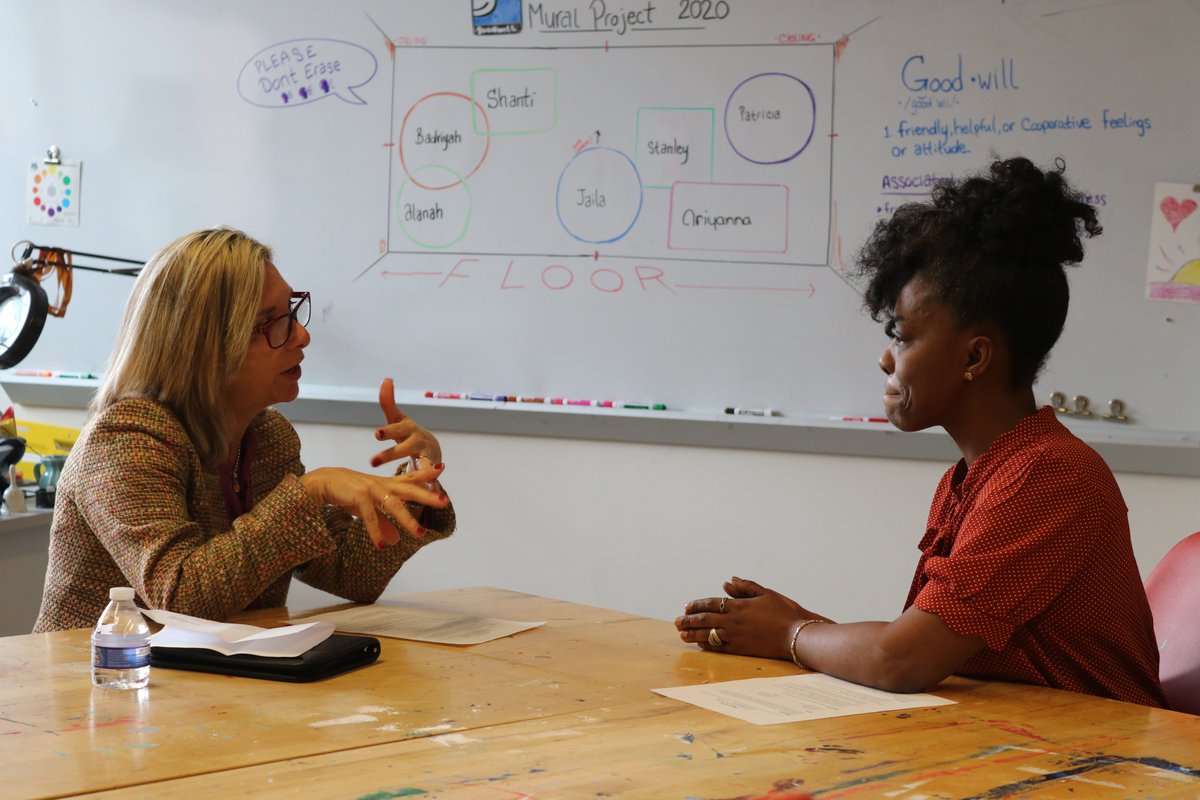 "The most interesting part about the Pharmacy Technician program has been rediscovering myself.  BCAT is much more than adult education, it’s a place to rediscover your self-confidence and self-worth." - Reena Taylor (right). #Buffalo buffaloartstechcenter.org/enrollment-to-…