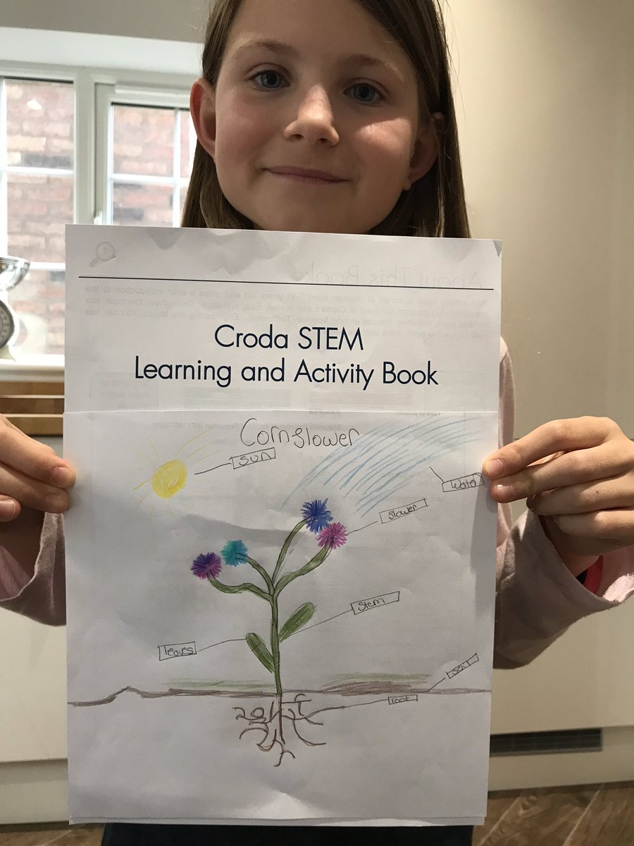 angehol's tweet photo. @CrodaSTEM Started working on the activity book today π. Annie and Imogen have some pictures to show you! #CrodaActivityBooklet #STEMathome https://t.co/EGy2S7SRZj