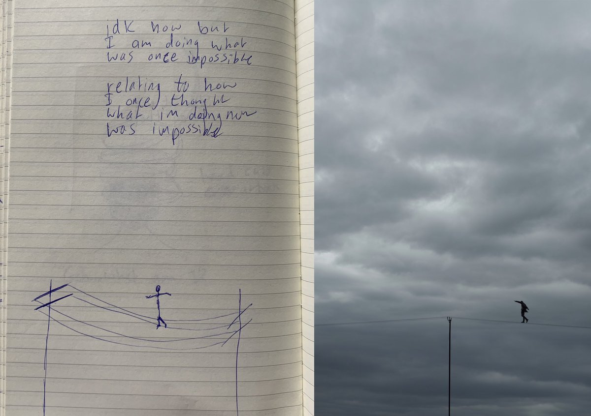 v4gue's tweet photo. Concept sketches in my notepad with their final image counterparts https://t.co/7uPrQn2uZn