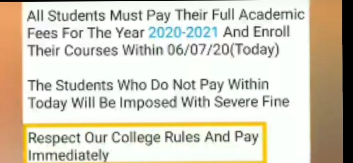 ayan_varma's tweet photo. #DontForceStudentsForFee
Raise our voice against to saveetha school of engineering college about fesses on this #COVID19 situation time🥺🙏🏻!..
#SaveSaveethaStudentsFromForcedClgFees #dontforcestudentsforfee https://t.co/g3lKGT91P0