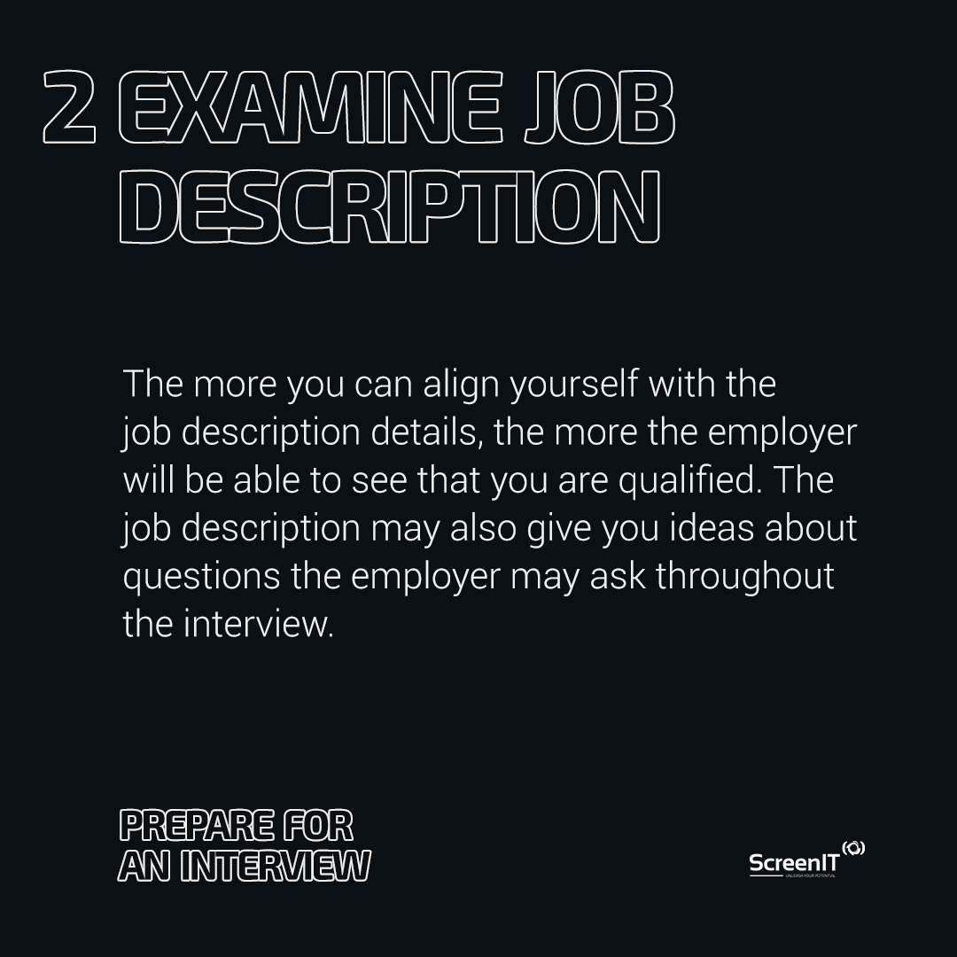 screenIT_TAS's tweet photo. Preparing for an interview might seem intimidating, but there are several steps you can take to prepare yourself for a successful interview🤓 

#ScreenITConnect #ScreenITips #UnleashYourPotential https://t.co/uMyEbdjWFI