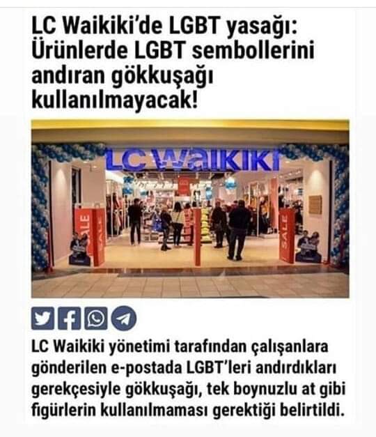 la_tahzen0505's tweet photo. LGBT rezilliğini boykot eden, figürlerinin mağazalardan kaldırılması emrini veren Lc Waikiki idareceilerine ve heyetine Müslümanlar olarak teşekkür ederiz.

#YanındayızLCWaikiki
#TebriklerLCWaikiki https://t.co/MDVLAwkCfp