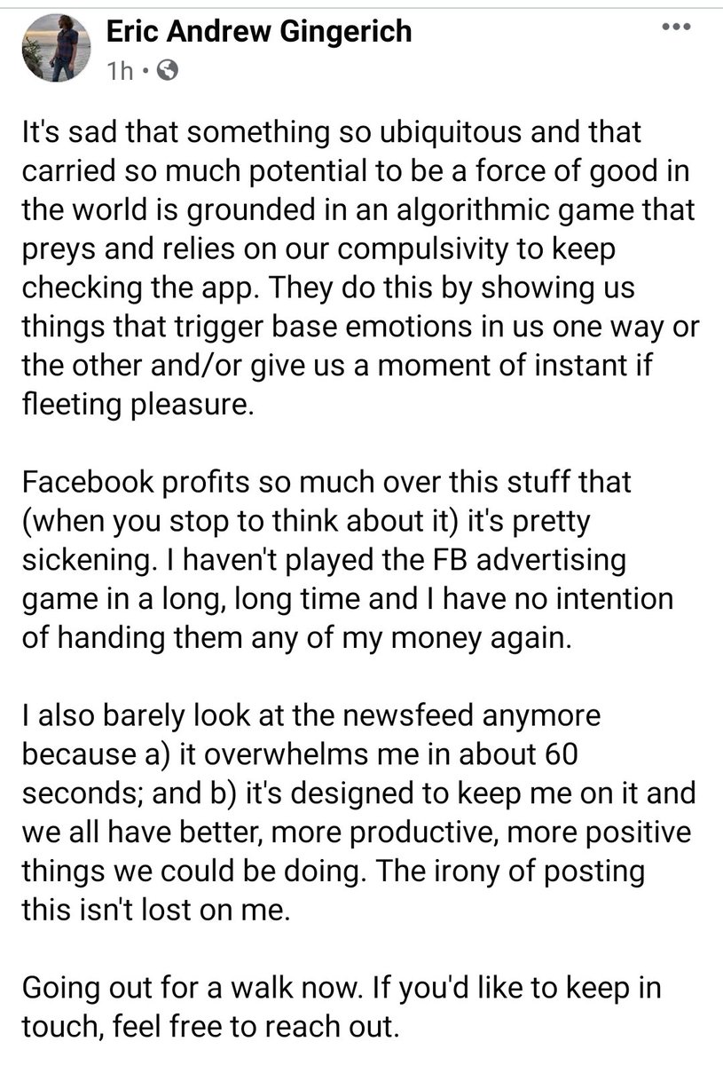 kynick2's tweet photo. My friend's thoughts on #Facebook
@zuckerbergsucks https://t.co/7ugaYIcRGz