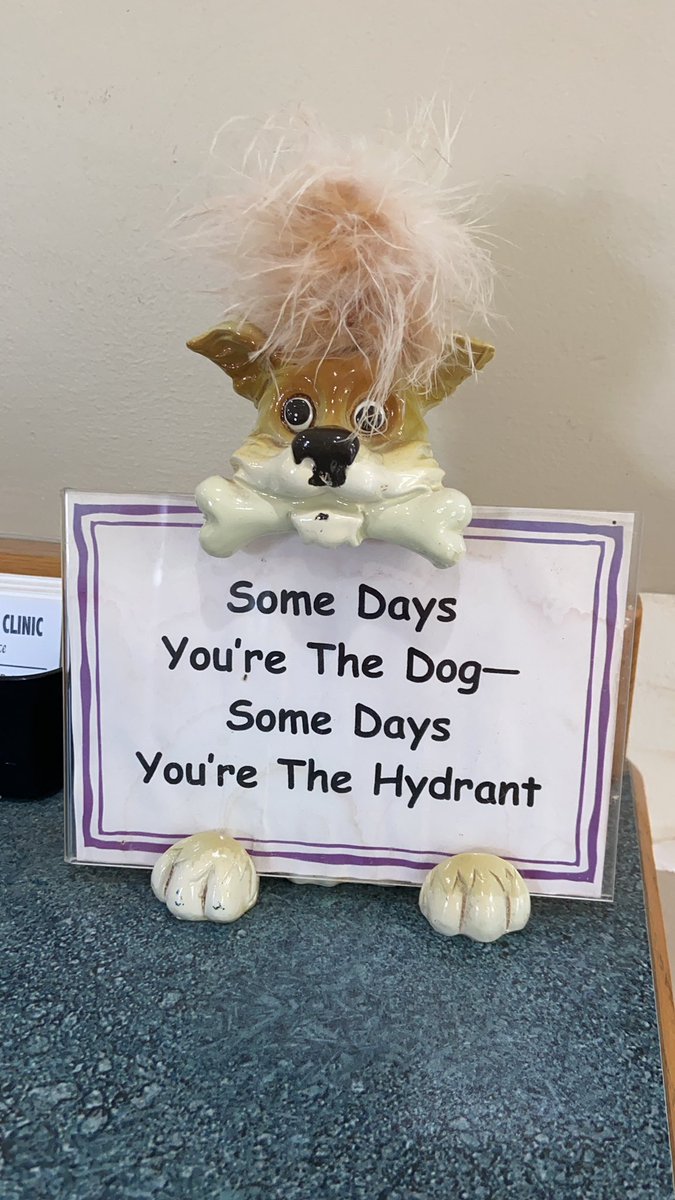 Intentergy24_7's tweet photo. So friendly #WednesdayWisdom from our local vet. Those darn days as the hydrant can be ruff, but remember where you go when you’re the dog. #Intentergy https://t.co/QQHAO3sw9W