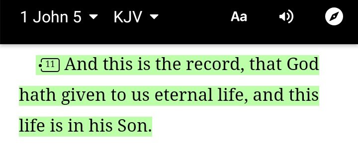 The important word in this verse is, know. We can have absolute assurance that our salvation is secure. We can know.Again, in 1 John 5:11, we find that God gives eternal life, and this eternal life is found in His Son, Jesus Christ.