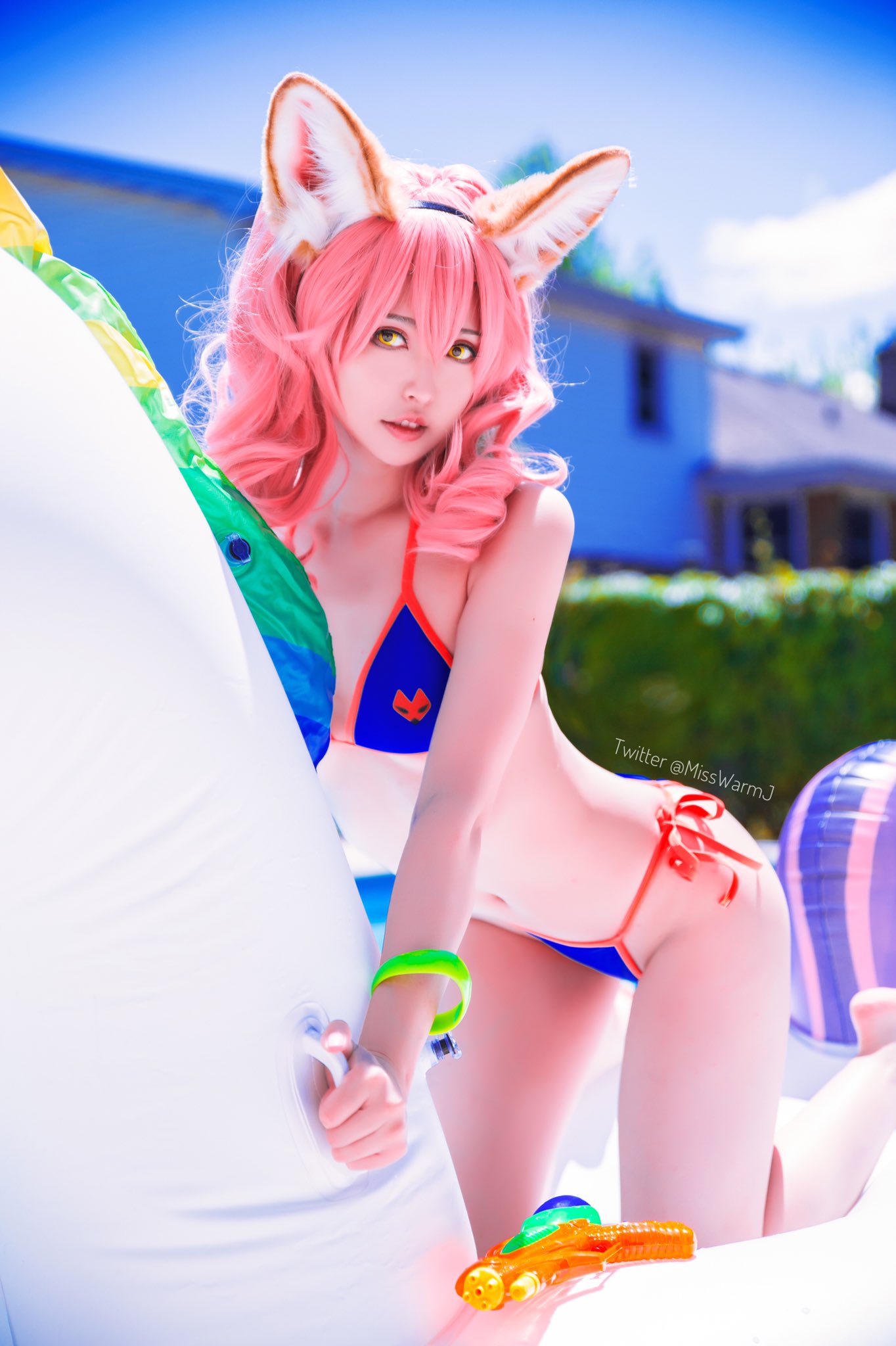 画像,Hey hey, you, you!🤗Let’s start Summer Party!🏖️🍦💦🌊🔫https://t.co/ISNhNie07Y🦊🦊🦊🦊🦊🌊🦊…