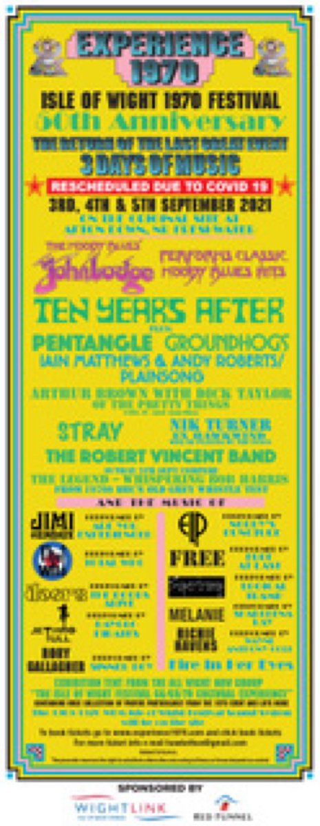 IOW 2020 Poster , now rescheduled to September 2021