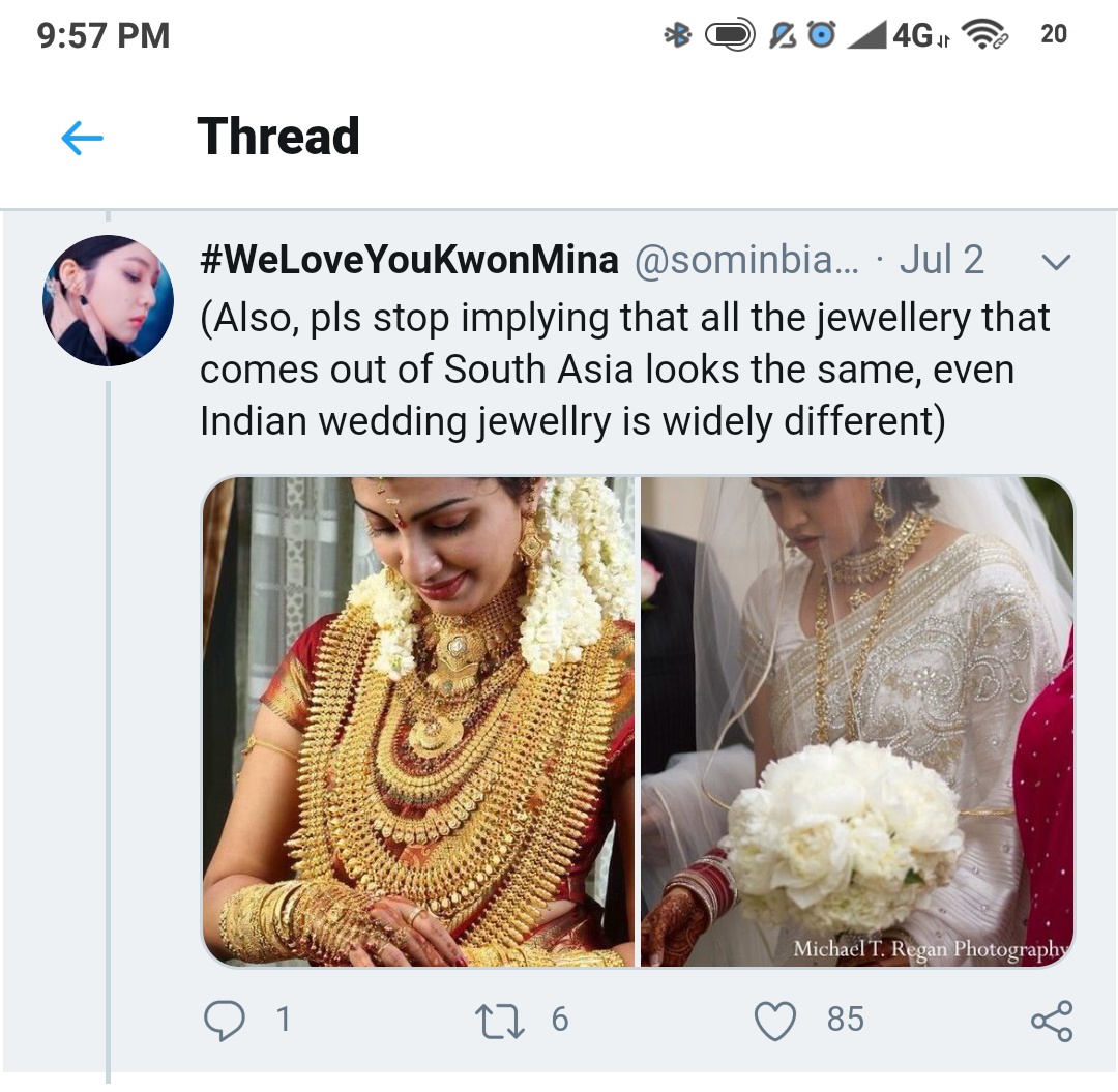 Yes each state has vastly different styles of jewellery but it does not in any way mean that mattha patti or bindi are not a part of our culture. ++