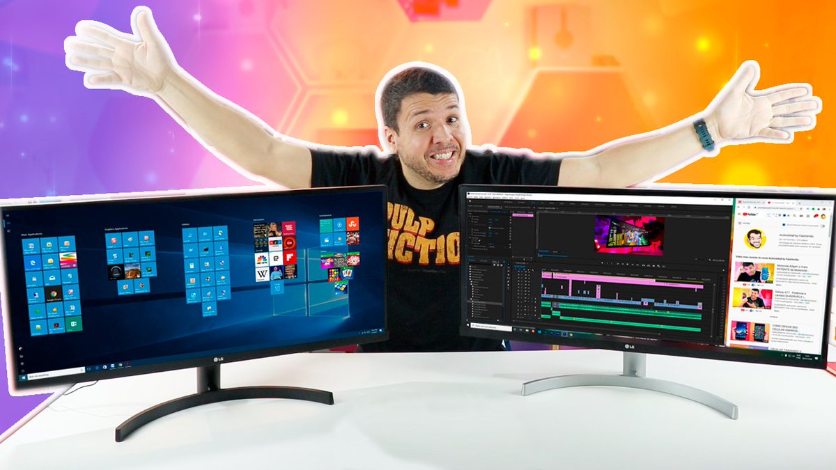 falavertao's tweet image. Fiz um vídeo para falar desses dois monitores ultrawide que comprei pra uso pessoal. Aumentei muito minha produtividade! 😍
Assista: 👉 youtu.be/N4qjYyKo2Fk

#lg #monitorultrawide #ultrawide