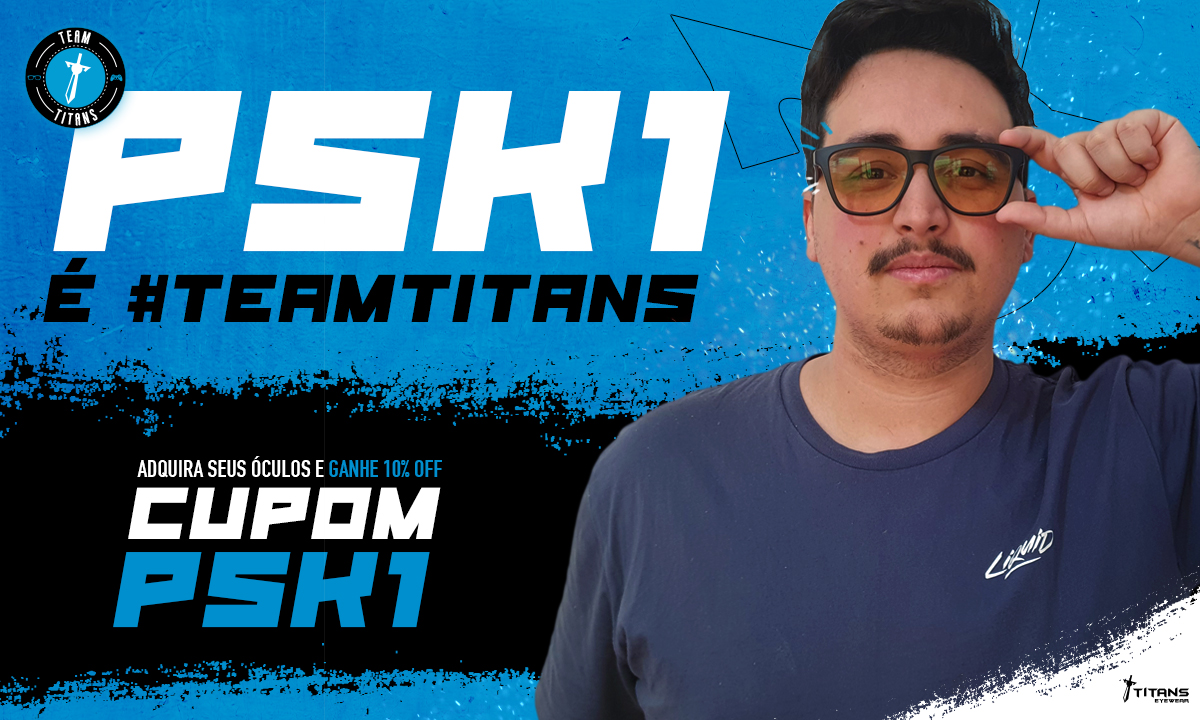 Galera to muito feliz em anunciar que agora sou #TEAMTITANS ! Pra vocês que sempre perguntam sobre os meus óculos, agora podem comprar eles usando meu cupom PSK1 e ter 10% de desconto aqui: bit.ly/Athenas-Titans
Iremos fazer um sorteio para comemorar, link no comentarios!