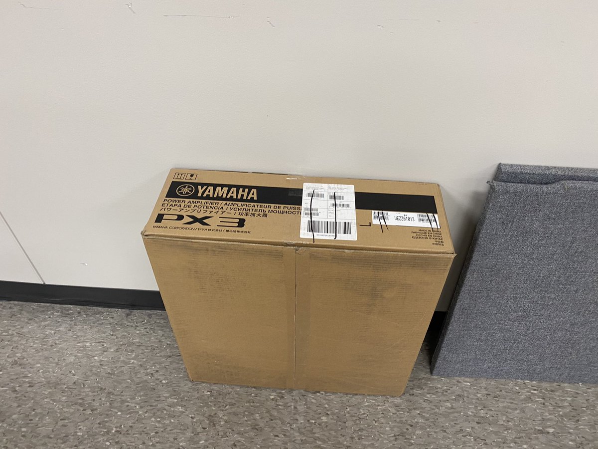BurkeChoir's tweet photo. New equipment for vocal music has started to arrive! #soundshell @burke_high @OPS_Burke @BurkeTheatre @BurkeMarching @drasmussen43 https://t.co/ycVJGOYzIg
