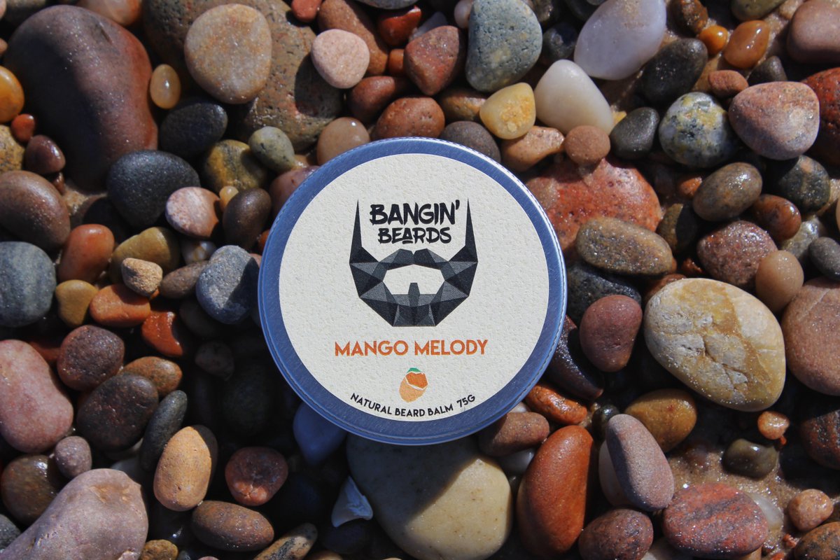 Possibly the fruitiest one we do is our Mango Melody!  Obviously packing a good punch of mango, this one has also been carefully blended with a few different types of berries to give it that well rounded balanced fruity scent. 
Treat yo self and that Bangin’ Beard!