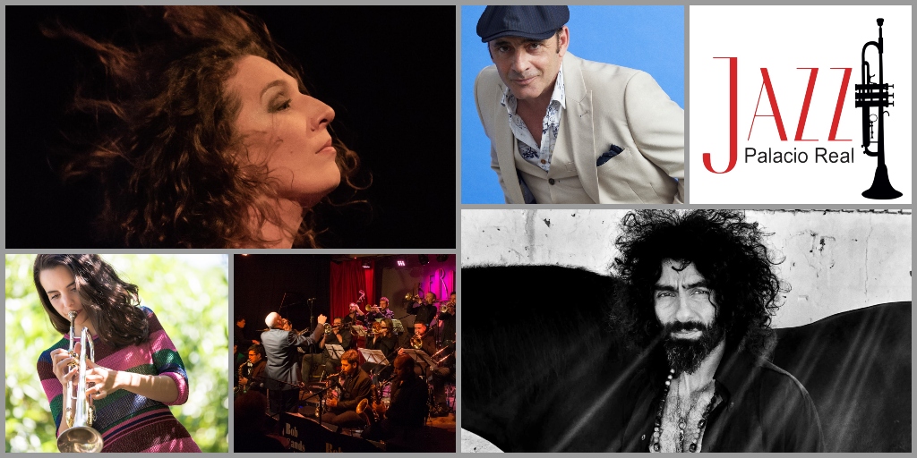¿Aún no tienes tu entrada para los conciertos de pago de la I Edición de "Jazz Palacio Real"? ¡Ara Malikian, Zenet, Dulce Pontes, Andrea Motis y la Bob Sands Big Band actuarán en escenarios únicos de nuestros Reales Sitios por tan sólo 20 euros! bit.ly/3eMfWRB ❤️🎷🎼