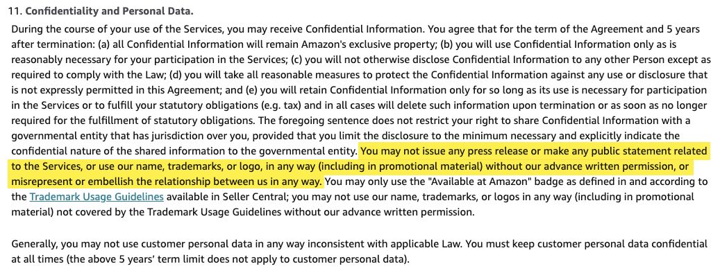 Fact #3 People who sell on Amazon are not allowed to do what I'm doing right now, telling you the truth about Amazon. If we do we risk suspension. This would harm me and my employees but also you as an Amazon prime member because we bust our ass to deliver excellent products.