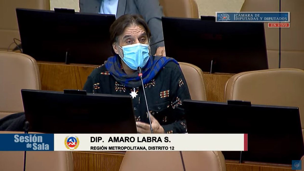 Diputado Amaro Labra por retiro del 10% de los fondos de AFP: "Este proyecto no pone en riesgo los fondos de las personas"

En vivo ➡ bit.ly/3fc0gYa