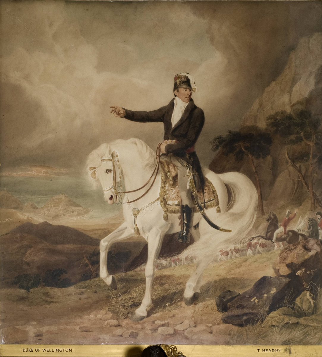 Two days ago, you may recall, one of those rabbit hole segues occurred on Napoleonic Twitter, where  @latelordchatham,  @ZwhiteHistory and  @aquestingvole started everyone discussing, with various levels of seriousness, Wellington & a chicken leg at Salamanca   #WellingtonWednesday