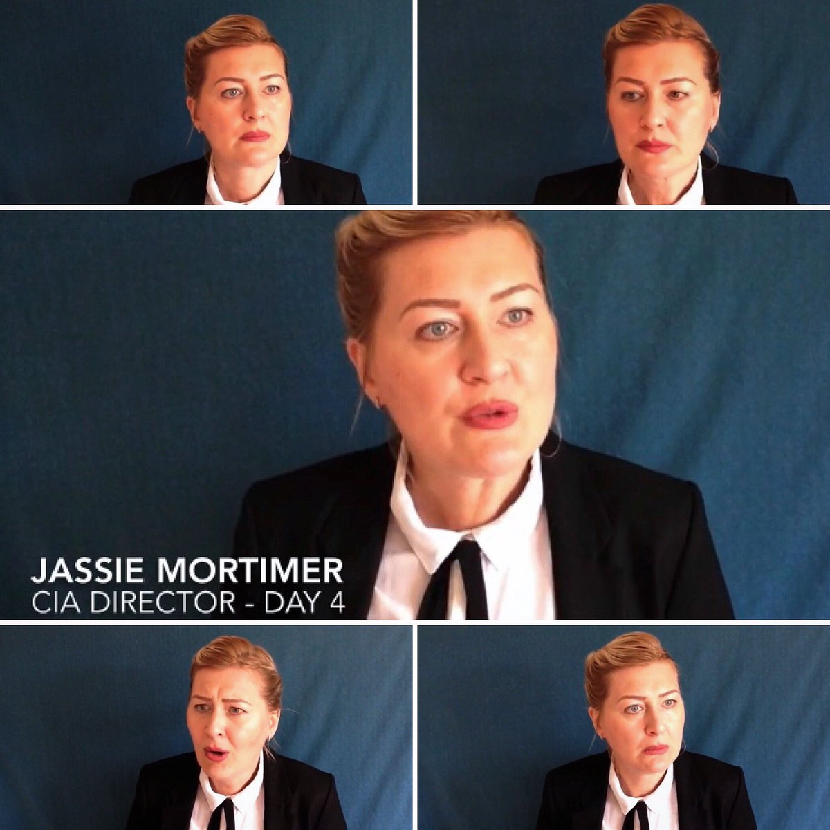 JassieMortimer's tweet photo. And the one snap from today’s filming as an CIA Director

#21dayselftapechallenge 
#jassiemortimeractress #jassiemortimer #acting #actingagent #castingdirector #casting #film #selftape #actorslife https://t.co/7rc3lWT4cJ
