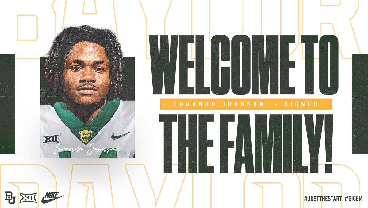 Chris Gilbert (@chrisgilbert_1) on Twitter photo S/O to Lando Johnson reporting to Waco for <a href="/BUFootball/">Baylor Football</a>. We are proud of Lando for beating the odds & making it to the nxt lvl. What a story you'll be able to tell. Your passion, loyalty & competitive spirit is unrivaled. Lancaster is STILL here to help you succeed so #GoBeGreat. S/O to Lando Johnson reporting to Waco for <a href="/BUFootball/">Baylor Football</a>. We are proud of Lando for beating the odds & making it to the nxt lvl. What a story you'll be able to tell. Your passion, loyalty & competitive spirit is unrivaled. Lancaster is STILL here to help you succeed so #GoBeGreat.