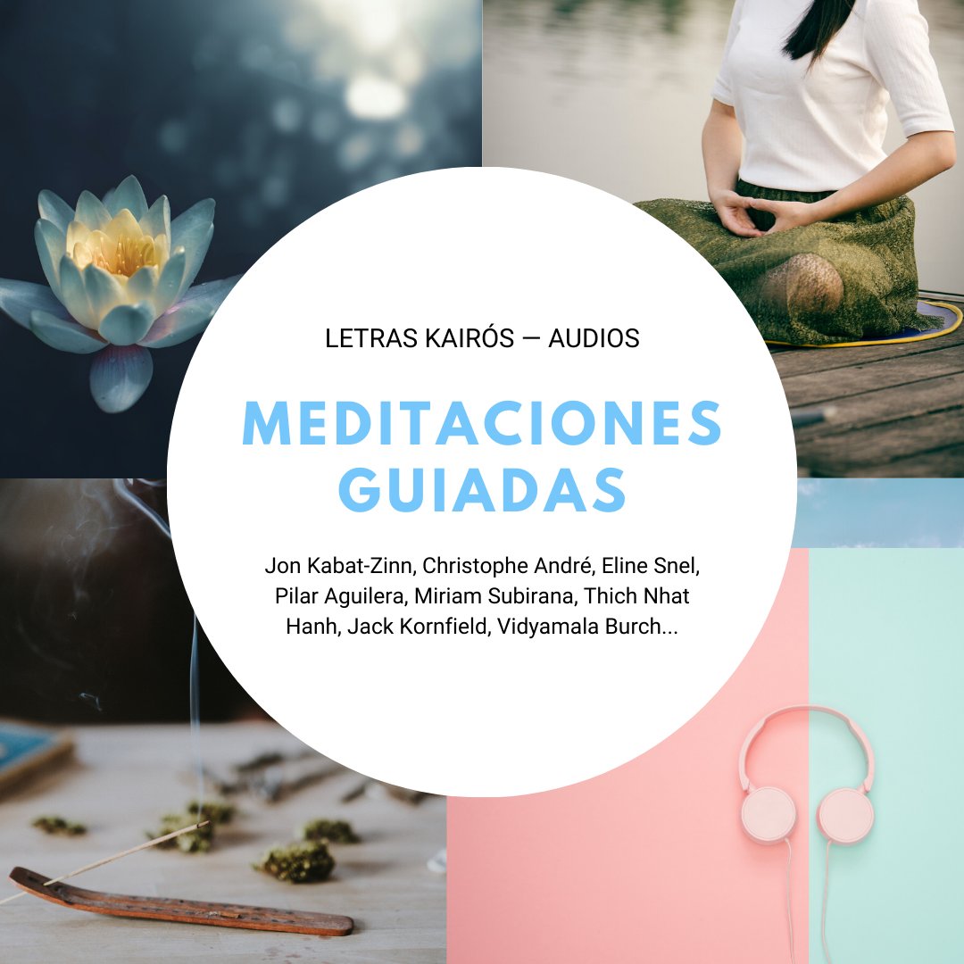 letraskairos's tweet photo. Los audios con las meditaciones guiadas de diversos grandes títulos de Editorial Kairós, aquí: https://t.co/975DLRoTjM

🌞¡Buen fin de semana! #meditacionesguiadas #mindfulness https://t.co/EDqE2h7hzk
