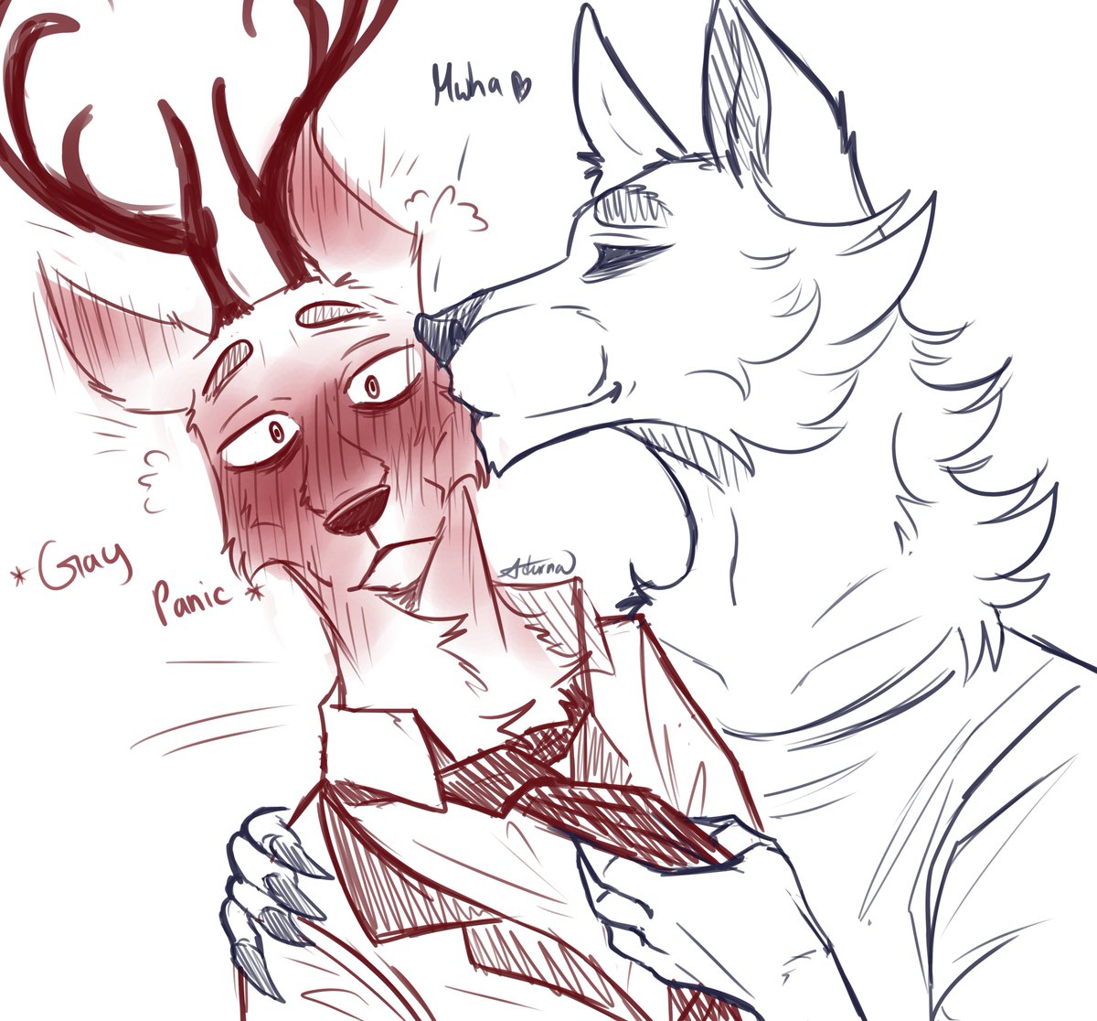 Legosi taking revenge and Louis gay-panicking. 