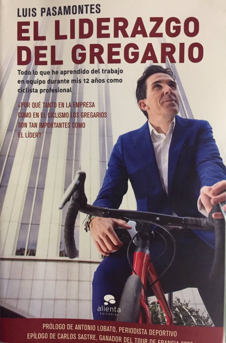 Esta semana tocó “El liderazgo del gregario”. Magnífico libro de imprescindible lectura para los que somos gregarios en la vida y sabemos que el trabajo extra iguala el talento innato, que es fundamental descubrir en qué somos buenos y sacar brillo a eso. Gracias <a href="/pasamontesluis/">Luis Pasamontes</a>!
