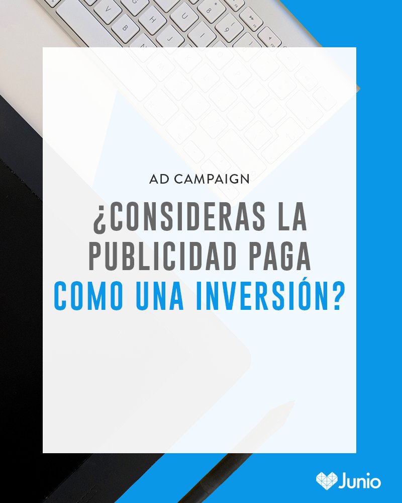 juniomarketing's tweet photo. La publicidad es inversión y, entendida como tal, debe tener retorno ¿Así la consideras? ¿Qué pasa si dejas de invertir? #Inversion #Ads #marketingtips #marketingdigital #pymes #emprendimientos #empresas #shareknowledge https://t.co/e1mqFOebMQ
