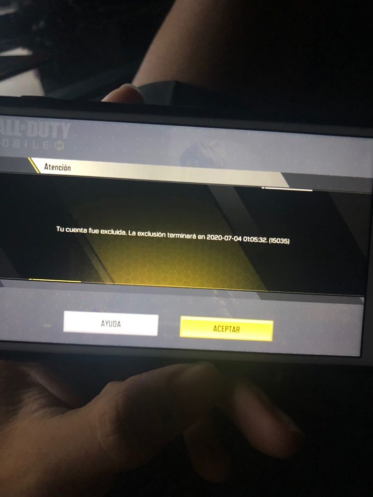 MarcosJG24's tweet photo. @PlayCODMobile No entiendo porque me han baneado tantas veces sin justificación alguna, tengo desde la temporada 1, nunca me habían baneado y ahora llevo 6 baneos, contacto con el soporte y nada. @TuruleleYoutube https://t.co/VDIDi4LNNe