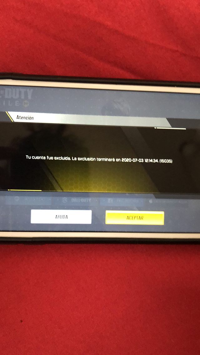 MarcosJG24's tweet photo. @PlayCODMobile No entiendo porque me han baneado tantas veces sin justificación alguna, tengo desde la temporada 1, nunca me habían baneado y ahora llevo 6 baneos, contacto con el soporte y nada. @TuruleleYoutube https://t.co/VDIDi4LNNe
