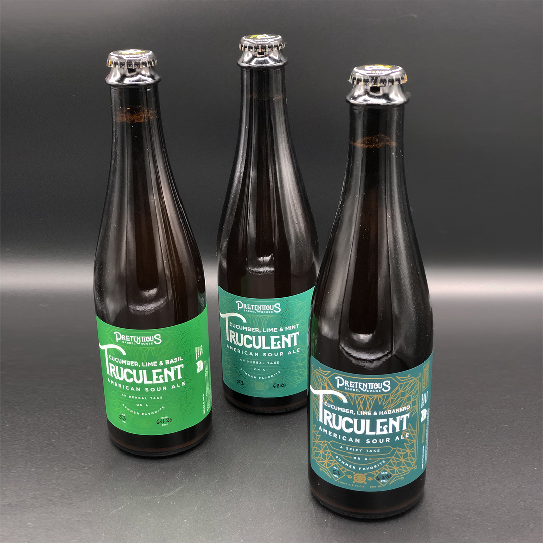 The power of 3! Coming tomorrow (Thursday)! Available for delivery and taproom pickup in 500ml bottles!
Truculent W/Cucumber, Lime, &amp; Basil
Truculent W/Cucumber, Lime, &amp; Mint
Truculent W/Cucumber, Lime, &amp; Habanero
.
.
#beerrelease #summerbeer #summer
