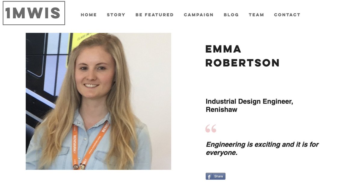 MillionStem's tweet photo. THREAD 92/100

Meet Emma Robertson – an Industrial Design Engineer - she optimises the fit, form &amp; function of our products, from precision measurement devices to metal 3D printing machines. Wow!

Ft &amp; thx @EmmaR1001
https://t.co/idQghuhOSo https://t.co/ss62pqZbVf