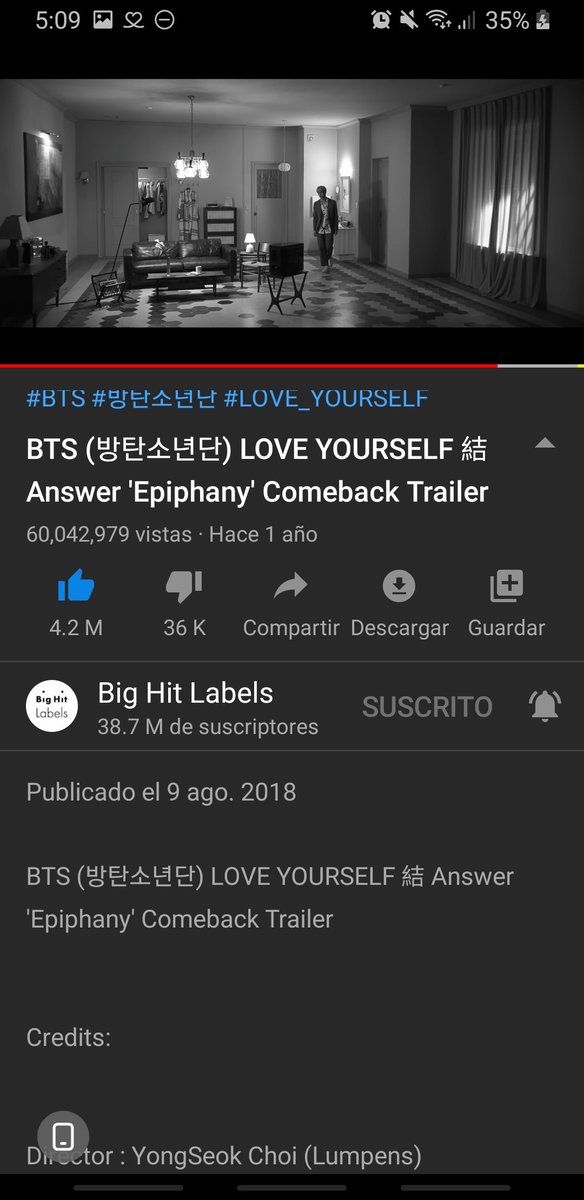 Elymin136's tweet photo. AL FIN EPIPHANY LLEGO A LOS 60M dale ahora vamos por los 100M
• https://t.co/LsdVeS3maq
@BTS_twt #Epiphany60M https://t.co/YGO4BDBhKk