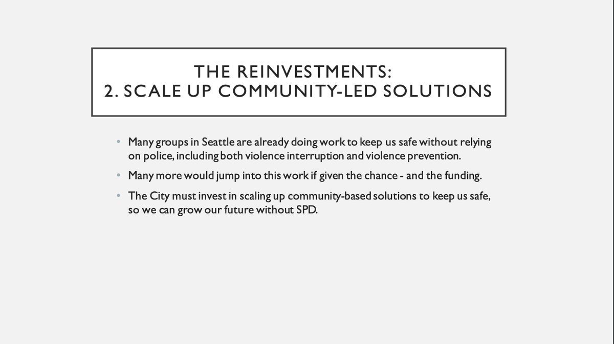 The plan recommends that up to $200 million of the police budget should be redistributed to "community-led solutions" so "we can grow our future without SPD."Funding "community-led solutions" means a massive payday for racial-justice nonprofits and activist organizations.
