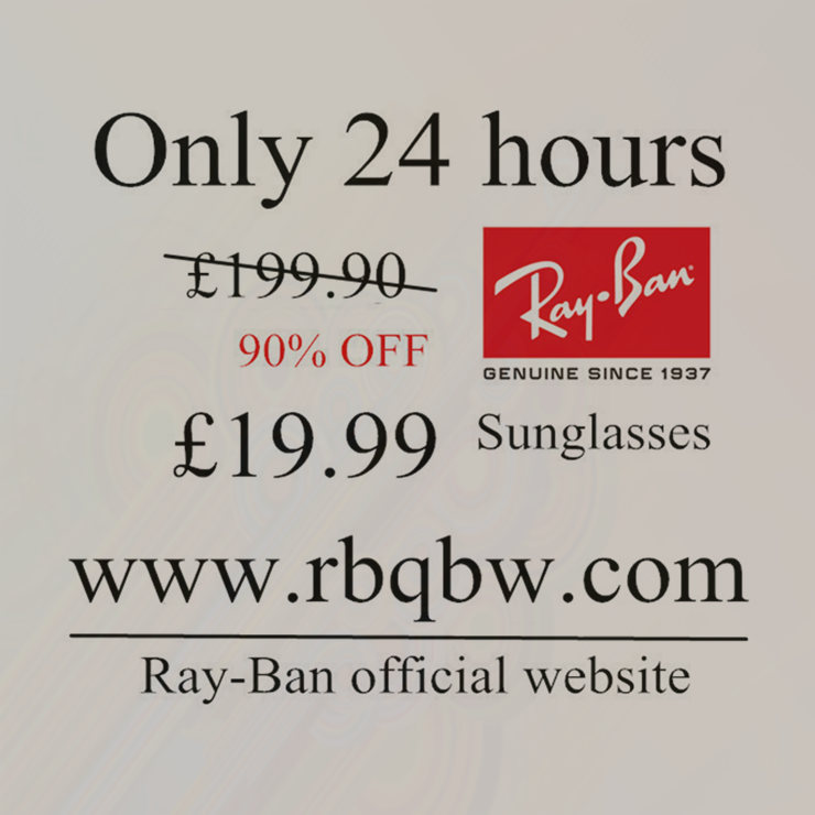 Ray ban website: rbqbw.com